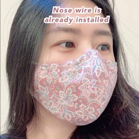 Handmade fabric masks 2PC made in USA 🇺🇸 - Picture 6 of 8